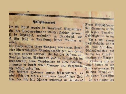 Bauernzeitung Artikel - Donnerstag 08.05.1948